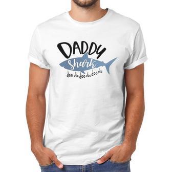 Daddy Shark Art Dad Birthday Gifts Men T-Shirt | Favorety UK