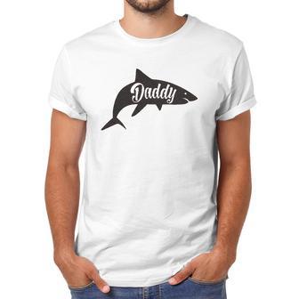 Daddy Shark Cute Funny Family Cool Best Dad Vacation Men T-Shirt | Favorety