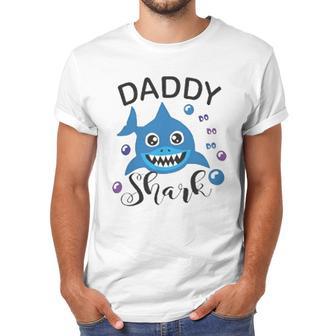 Daddy Shark Doo Doo Cute Funny Family Cool Fathers Day Gift Men T-Shirt | Favorety UK