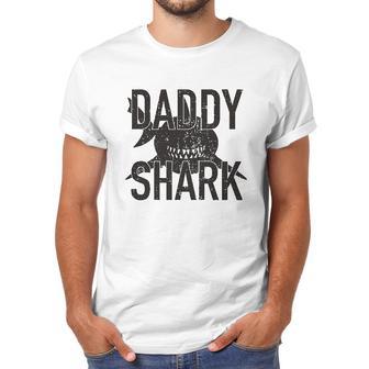 Daddy Shark Printed Graphic Dad Birthday Gifts Men T-Shirt | Favorety