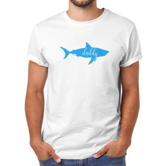 Mens Daddy Shark Short Sleeve Top Men T-Shirt | Favorety AU