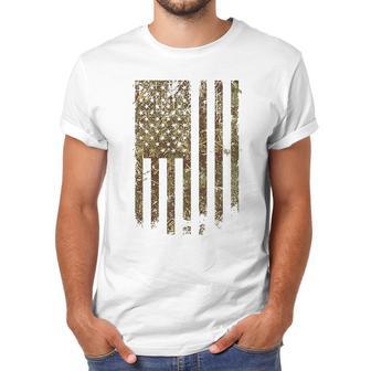 Grunt Style Outdoors Camo Flag Men T-Shirt | Favorety