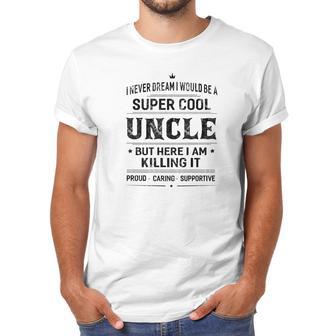 Mens Relative Gift Super Cool Uncle Grandpa Men Men T-Shirt | Favorety AU