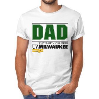 University Of Wisconsin Milwaukee Proud Dad Parents Day 2020 Men T-Shirt | Favorety