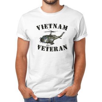 Vietnam Veteran With Huey Graphic Performance Men T-Shirt | Favorety