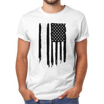 Wheel Spin Addict Silverado 1500 Truck American Flag Men T-Shirt | Favorety UK