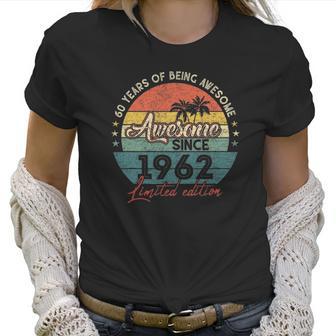 60 Years Of Being Awesome 60 Birthday Gifts 60 Years Old Women T-Shirt | Favorety