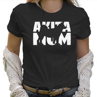 Akita Mom Dog Mother Akita Cute Gift For Mother Women T-Shirt | Favorety UK