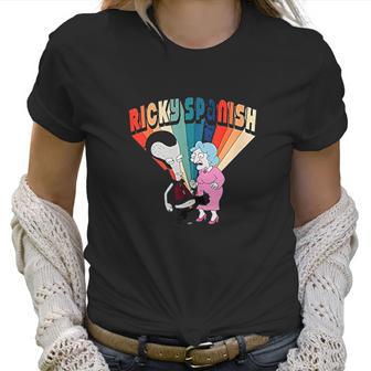 American Dad Ricky Spanish Kicking Old Lady Women T-Shirt | Favorety CA