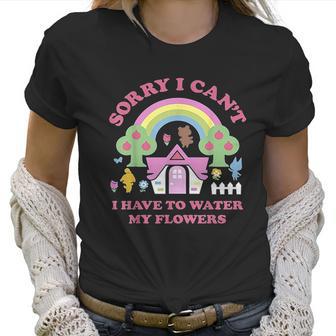 Animal Crossing Sorry I Cant I Have To Water My Flowers Women T-Shirt | Favorety CA