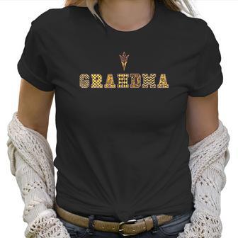 Arizona State Sun Devils Patterned Grandma Women T-Shirt | Favorety CA