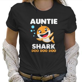 Baby Shark Auntie Shark Doo Doo Doo Women T-Shirt | Favorety AU