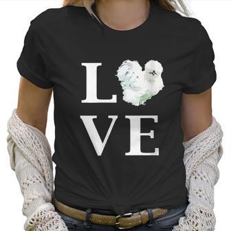 Backyard Silkie Chicken Love Pet Owner Bantam Hens Women T-Shirt | Favorety AU