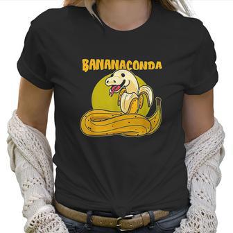 Bananaconda Anaconda Python Cute Snake With Banana Pyjama Women T-Shirt | Favorety CA