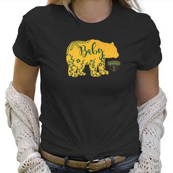 Baylor Bears Baby Bear Floral Apparel Women T-Shirt | Favorety AU