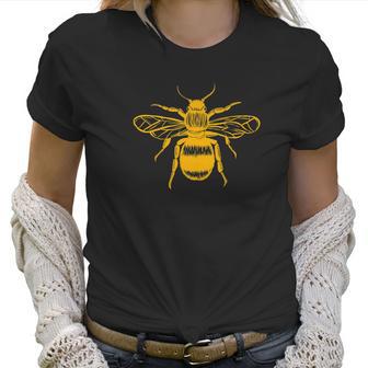 Beekeeper Honey Bee Lover Linocut Bee Women T-Shirt | Favorety AU