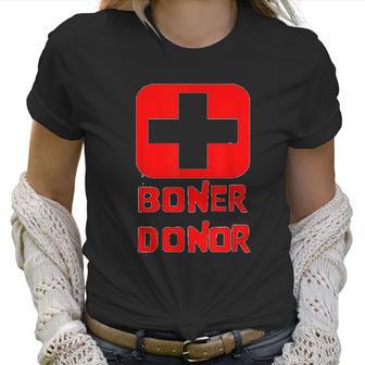 Boner Donor Doner Funny Halloween Inappropriate Mom Women T-Shirt | Favorety UK