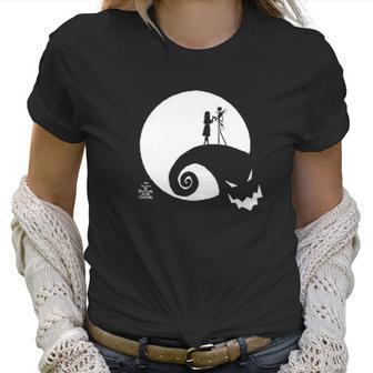 Boys Nightmare Christmas Moon Oogie Boogie Women T-Shirt | Favorety AU