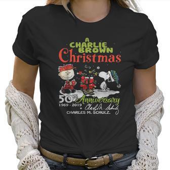 A Charlie Brown Christmas 50Th Anniversary Women T-Shirt | Favorety