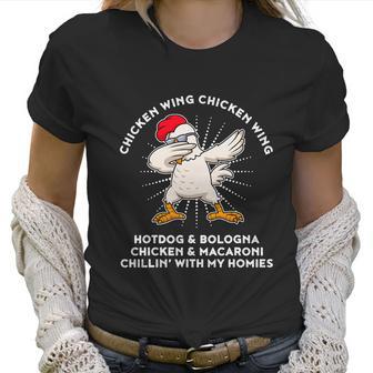 Chicken Wing Chicken Wing Song Lyric Hot Dog Bologna Women T-Shirt | Favorety AU