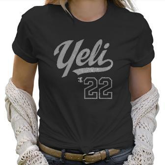 Christian Yelich 22 Women T-Shirt | Favorety UK