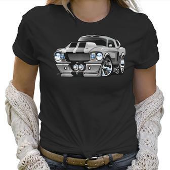 Classic Sixties Muscle Car Hot Rod Cartoon Illustration Women T-Shirt | Favorety UK