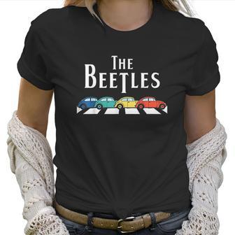 Classic Vintage Buggy Car The Beetles Old Bugs Lover Women T-Shirt | Favorety AU