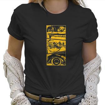 Classic Vintage Car Oldtimer Beetle Herbie Automotive Women T-Shirt | Favorety CA