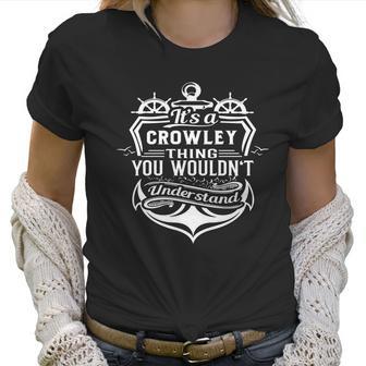 Crowley Thing T Shirt Women T-Shirt | Favorety AU