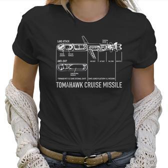 Cruise Missile Blueprint Gift Women T-Shirt | Favorety DE