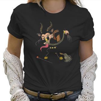 Dabbing Krampus Christmas Women T-Shirt | Favorety AU