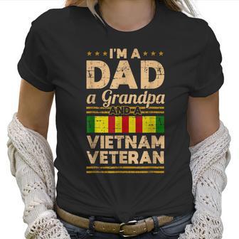 Mens Dad Grandpa Vietnam Veteran Vintage Mens Gift Men Women T-Shirt Graphic Print Casual Unisex Tee Women T-Shirt | Favorety UK