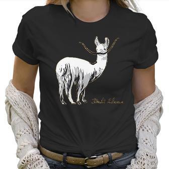 Dali Llama For The Pun Lover Women T-Shirt | Favorety AU