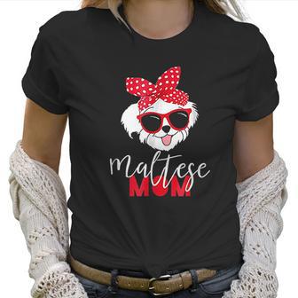 Dog Lovers Maltese Mom Fur Mama Women T-Shirt | Favorety CA