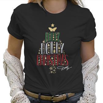 Dolly Parton Holly Dolly Christmas Women T-Shirt | Favorety DE