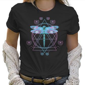 Dragonfly Pastel Goth - Soft Goth Aesthetic Clothes Occult Women T-Shirt | Favorety