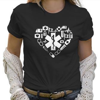 Emergency Medical Technician Emt Ems Nurse Gift Women T-Shirt | Favorety DE