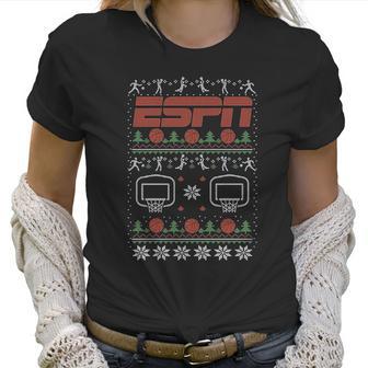 Espn Christmas Basketball Women T-Shirt | Favorety