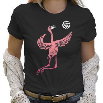 Flamingo Volleyball Spike Serve Player Spiker Women Men Women T-Shirt | Favorety CA