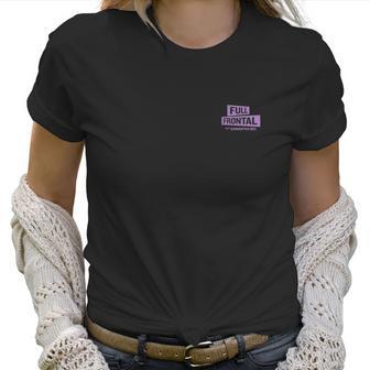 Full Frontal With Samantha Bee Small Purple Logo Women T-Shirt | Favorety UK