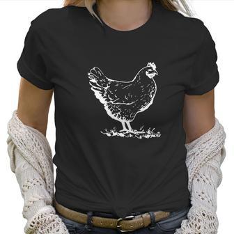 Funny Chicken Cock Rooster Women T-Shirt | Favorety AU