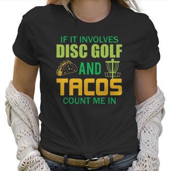 Funny Disc Golf Mens Taco Lover Frisbee Golfer Women T-Shirt | Favorety UK