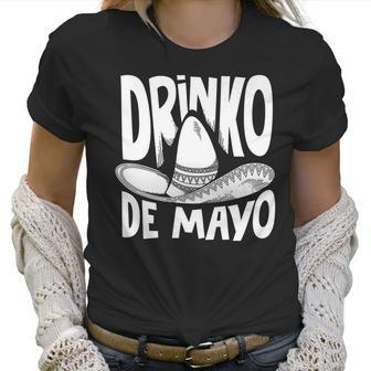 Funny Drinko De Mayo Boys Girls Drinking Beer Wine Women T-Shirt | Favorety