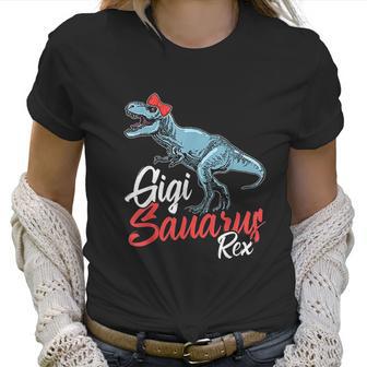 Funny Grandmother Gift Gigisaurus Dinosaur Women T-Shirt | Favorety AU