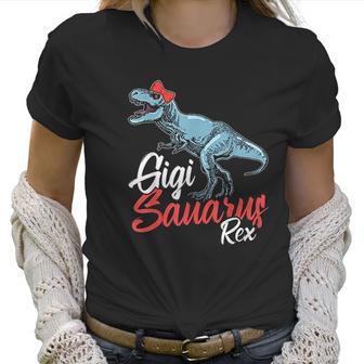 Funny Grandmother Gift Gigisaurus Trex Gigi Saurus Dinosaur Women T-Shirt | Favorety AU