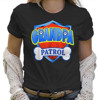 Funny Grandpa Patrol - Dog Mom Dad For Men Women Women T-Shirt | Favorety AU