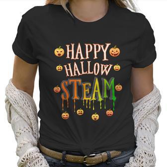 Funny Hallow Steam Halloween For Teachers And Students Women T-Shirt | Favorety UK