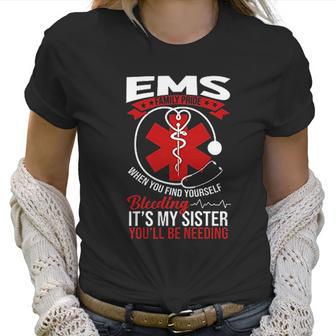 Funny Sister Ems Gift Emt Gift Proud Women T-Shirt | Favorety DE