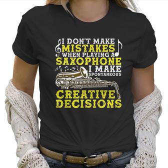 Funny Tenor Saxophone Gift Men Women Boys Girls Sax Players Women T-Shirt | Favorety AU