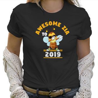 Future Zia Dabbing Bee Aunt To Be 2019 Women T-Shirt | Favorety